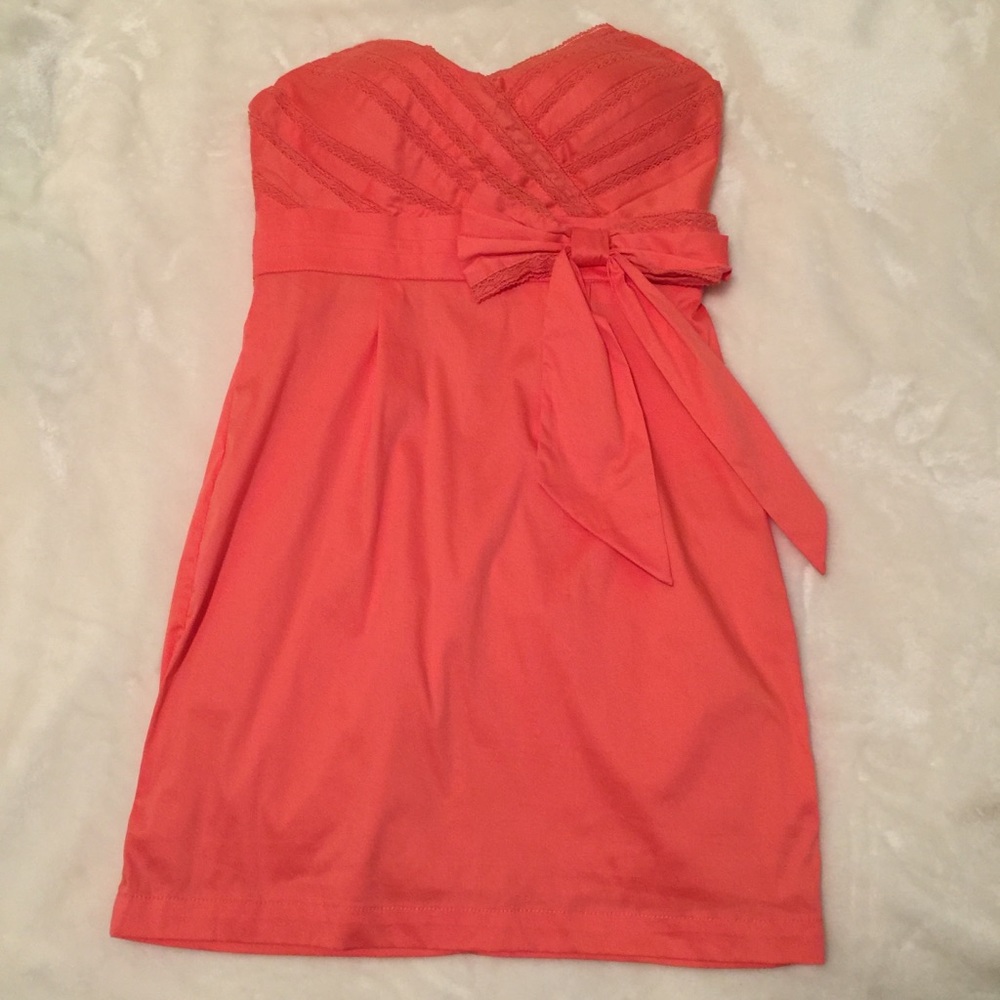 Miss Minuet strapless dress size S NWT